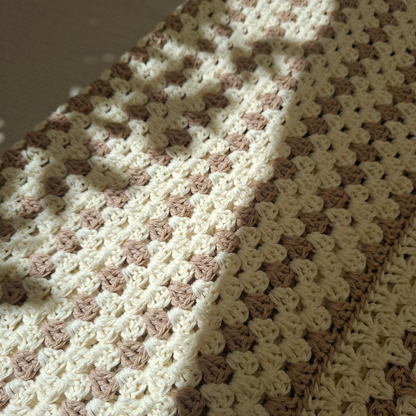 Men's Crocheted Striped Shirt