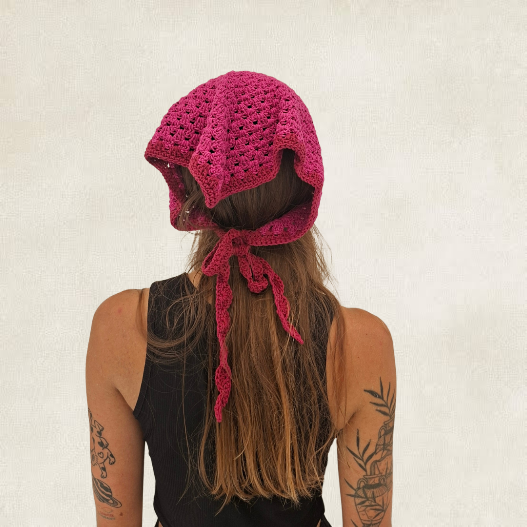 Modèle Crochet Bandana – Patron PDF Crochet