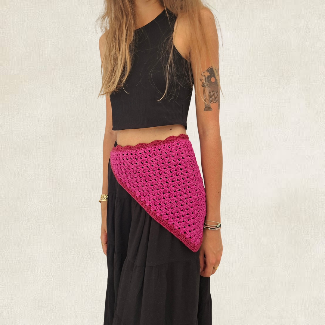 Modèle Crochet Bandana – Patron PDF Crochet