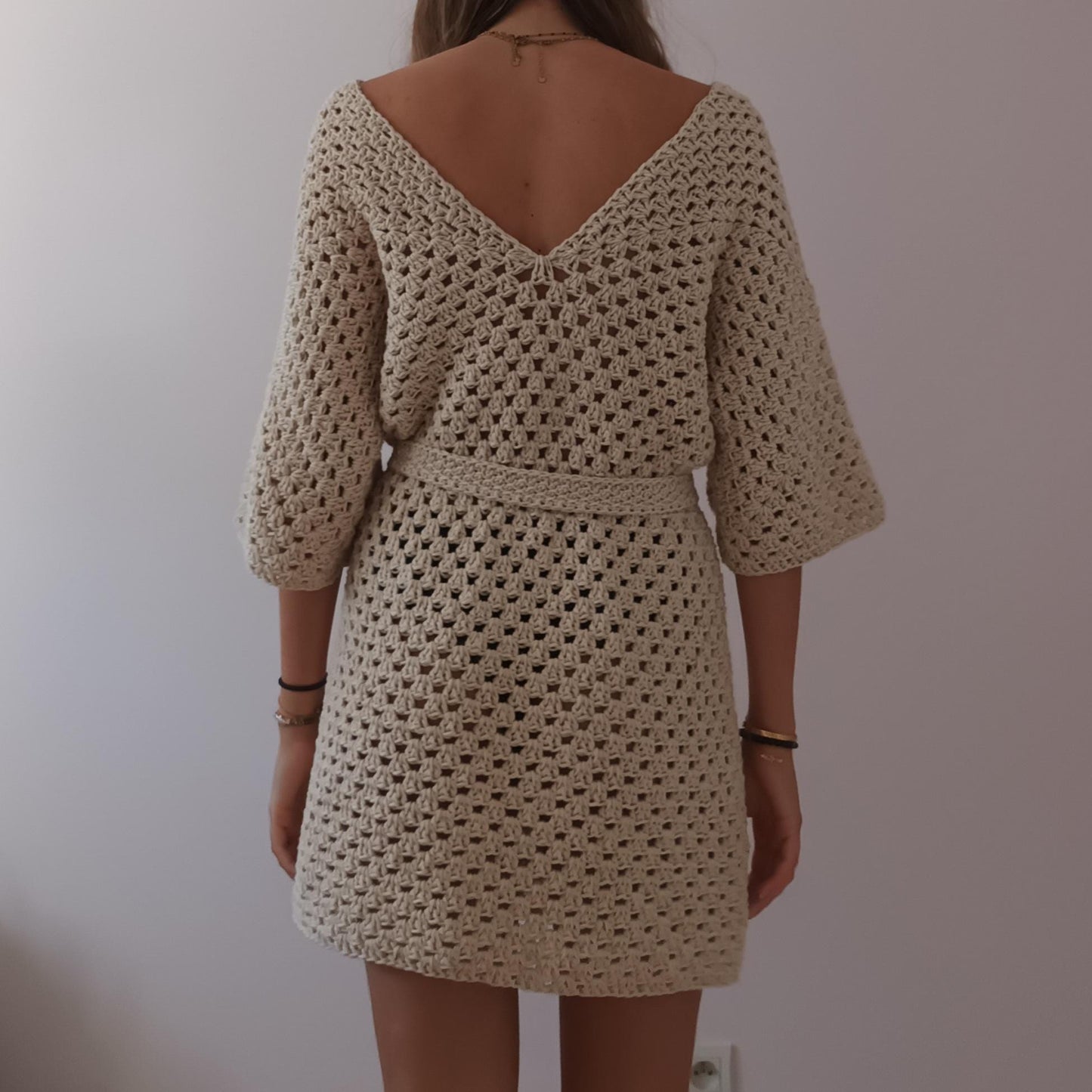 Crochet Pattern Bohemian Summer Dress – PDF Crochet Pattern