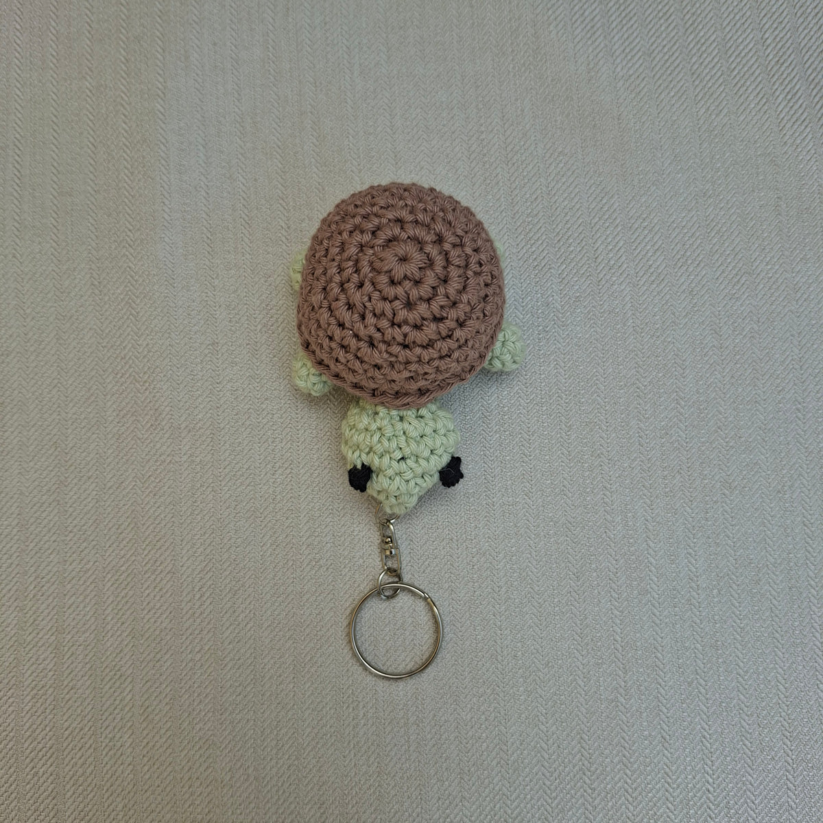 Porte-clés Tortue en crochet