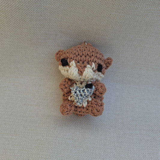 Crochet Lobster Keychain