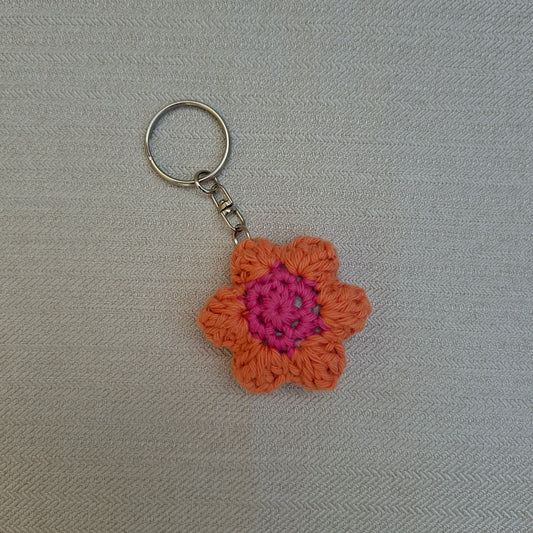 Crochet Lobster Keychain