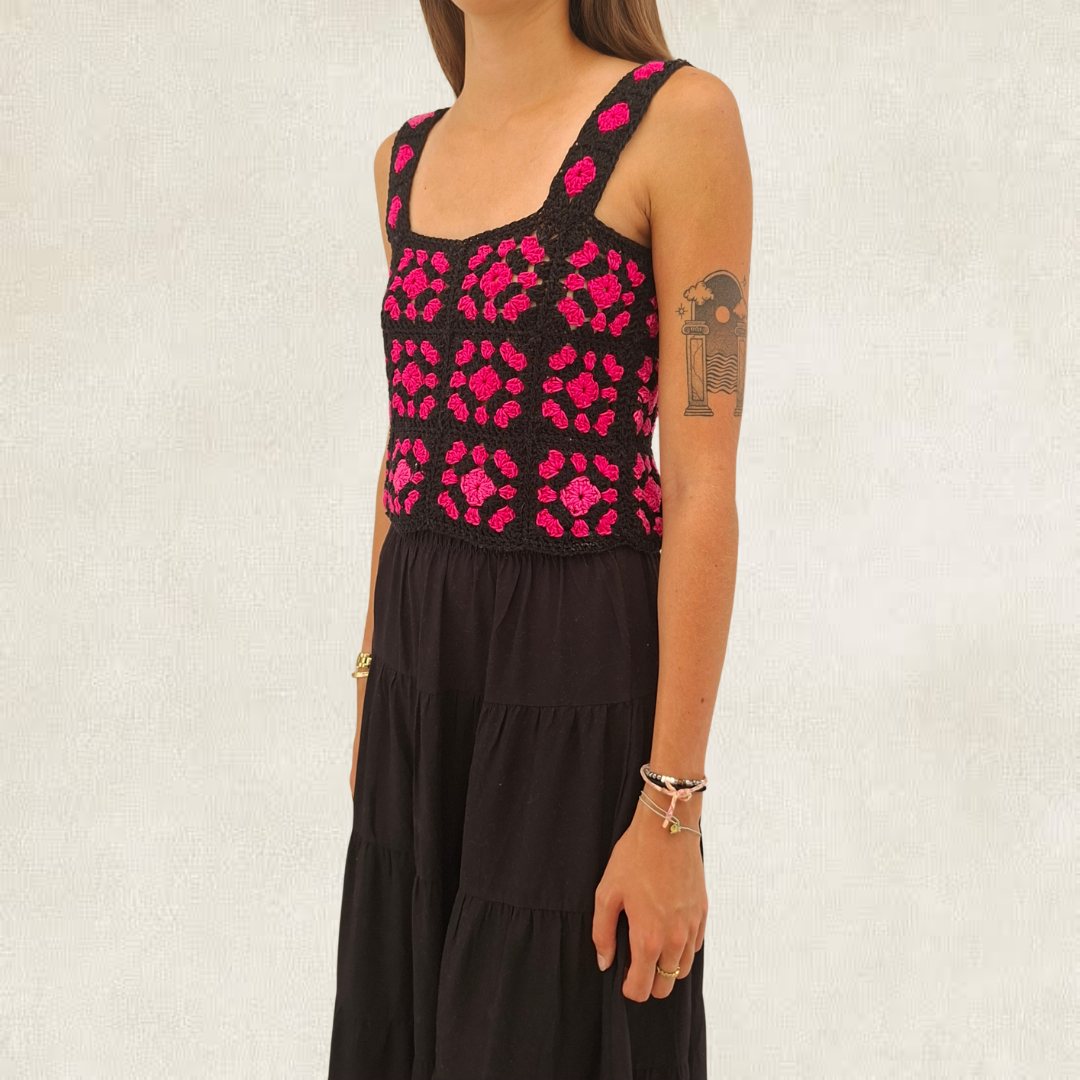 Granny square tank top