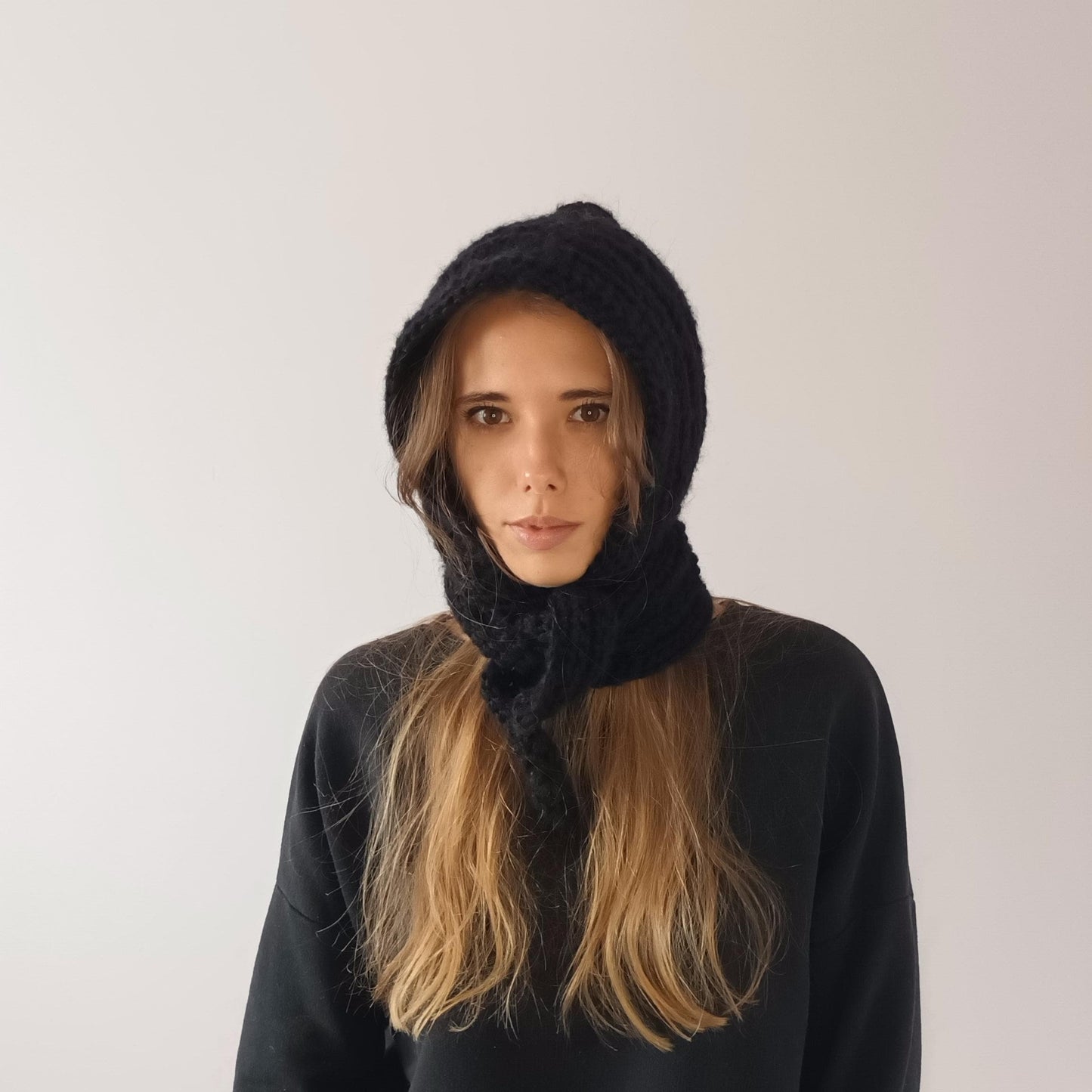 Modèle Crochet Cagoule à nouer – Patron PDF Crochet