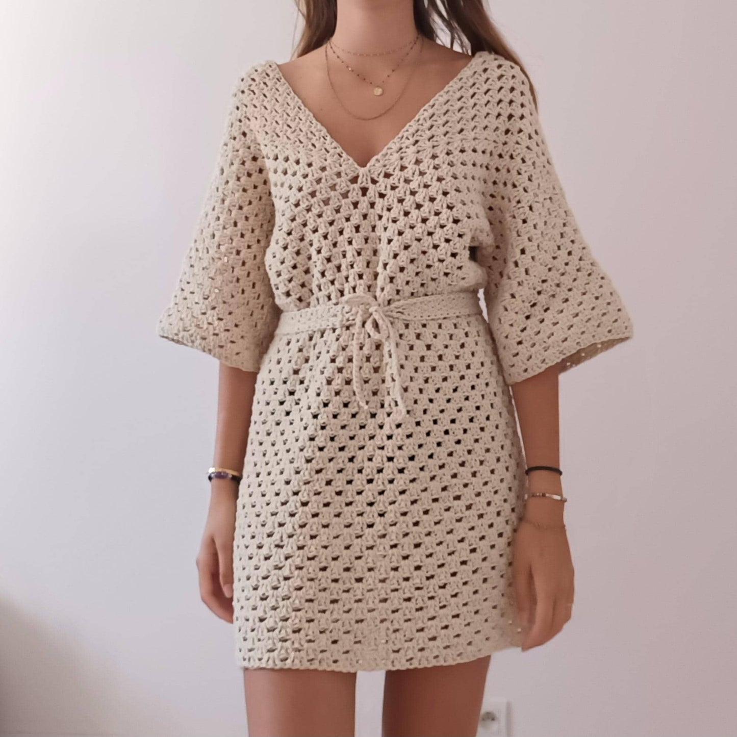 Crochet Pattern Bohemian Summer Dress – PDF Crochet Pattern