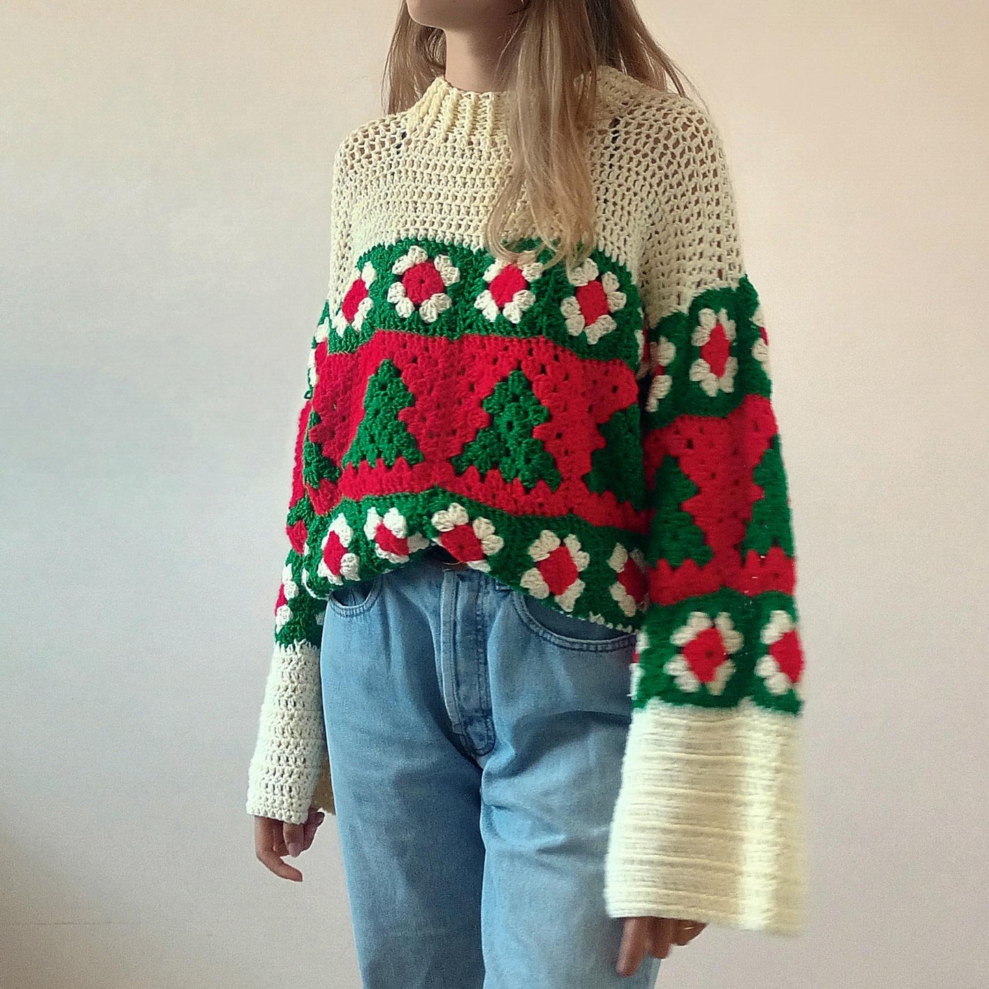 Modèle Crochet Pull de Noël – Patron PDF Crochet