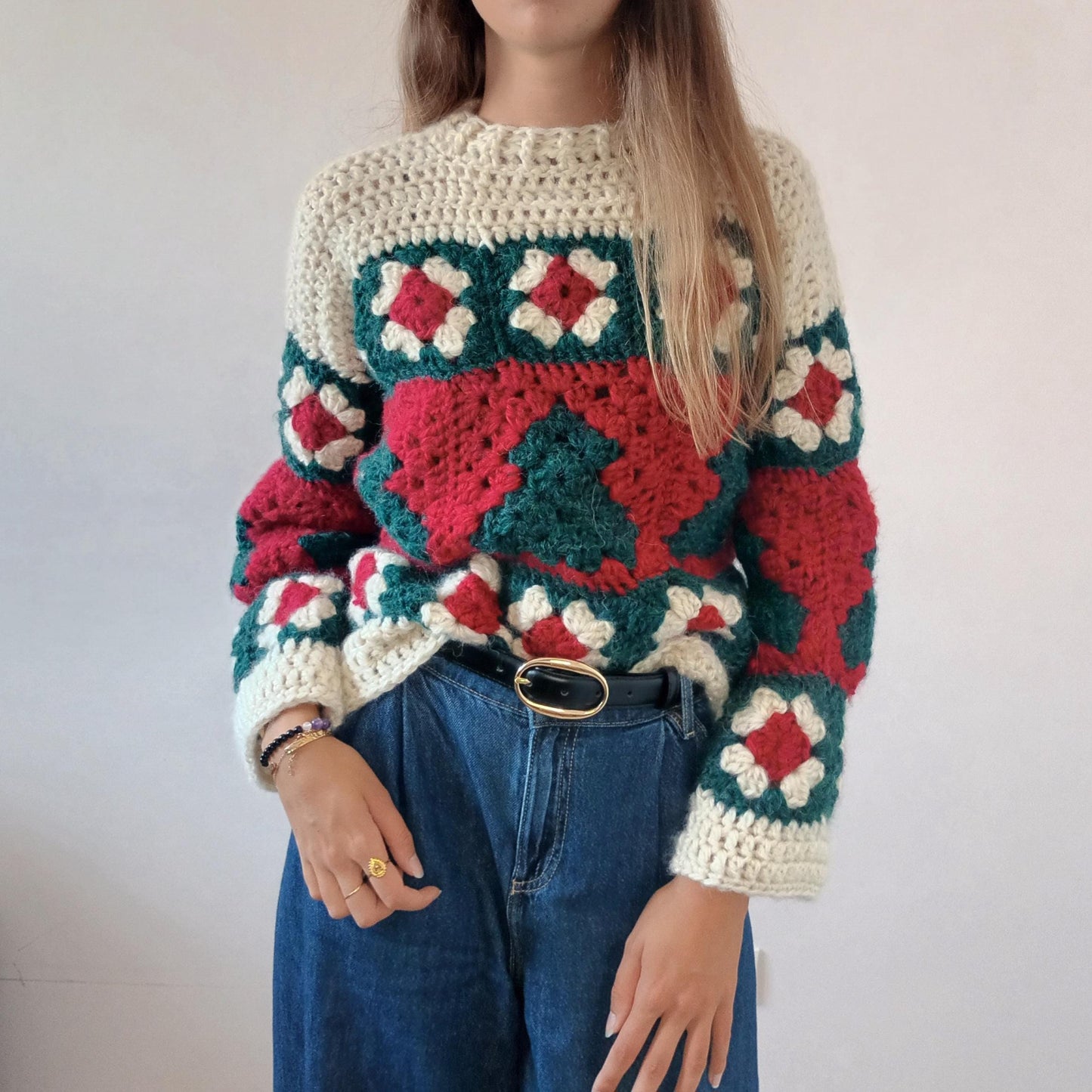 Modèle Crochet Pull de Noël – Patron PDF Crochet