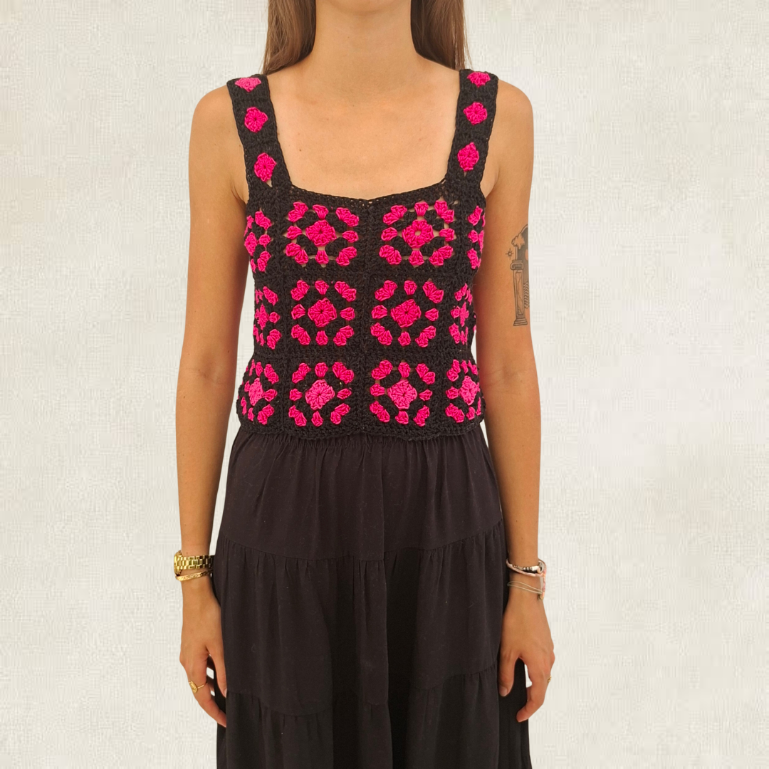Granny square tank top