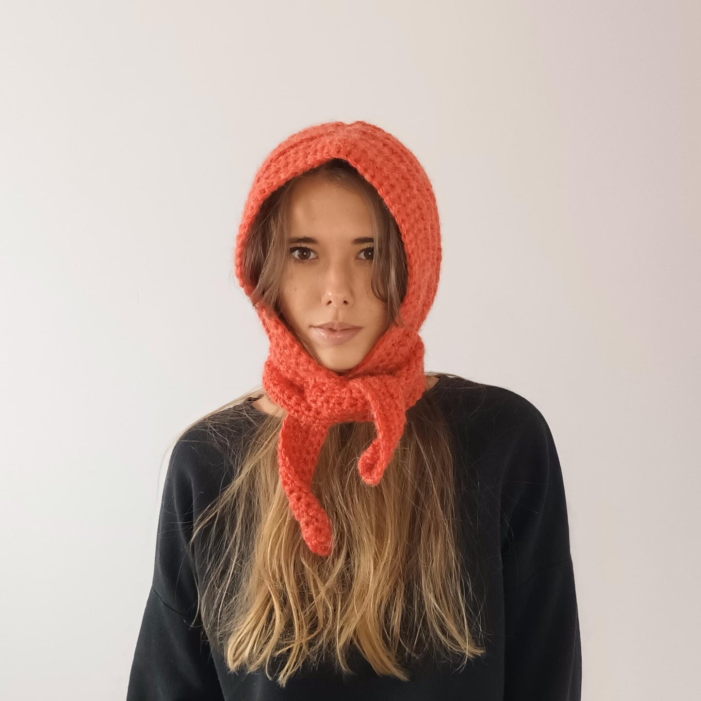 Modèle Crochet Cagoule à nouer – Patron PDF Crochet