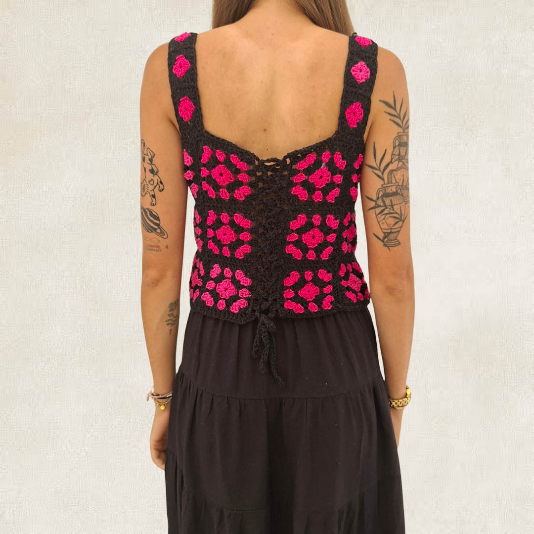 Granny square tank top