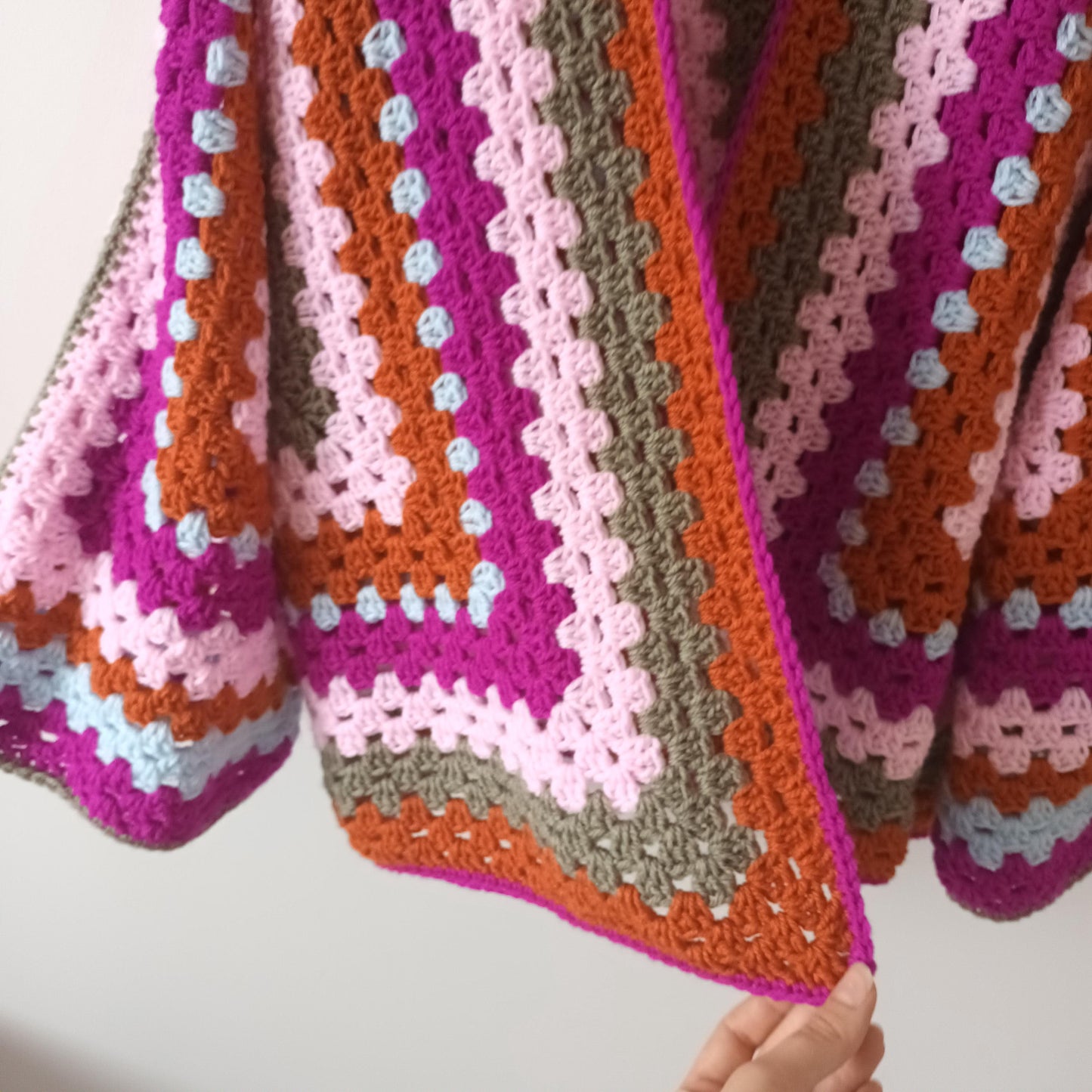 Modèle Crochet Cardigan hexagonal – Patron PDF Crochet