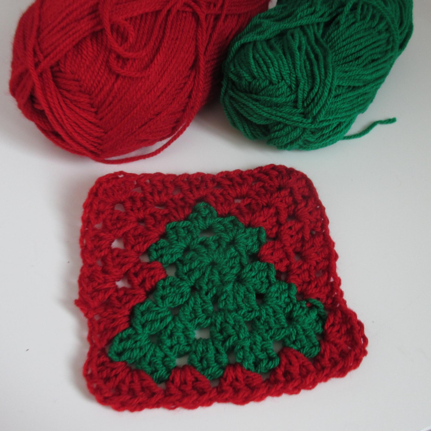 Crochet Granny Square Christmas Tree Pattern – PDF Crochet Pattern