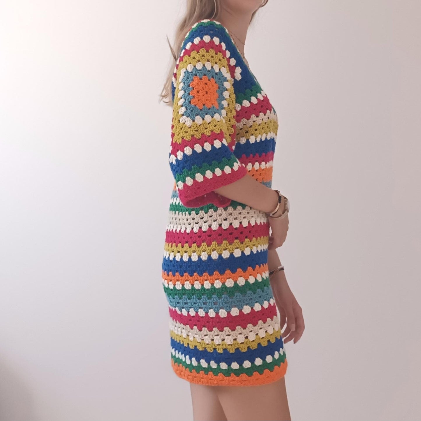 Crochet Pattern Bohemian Summer Dress – PDF Crochet Pattern