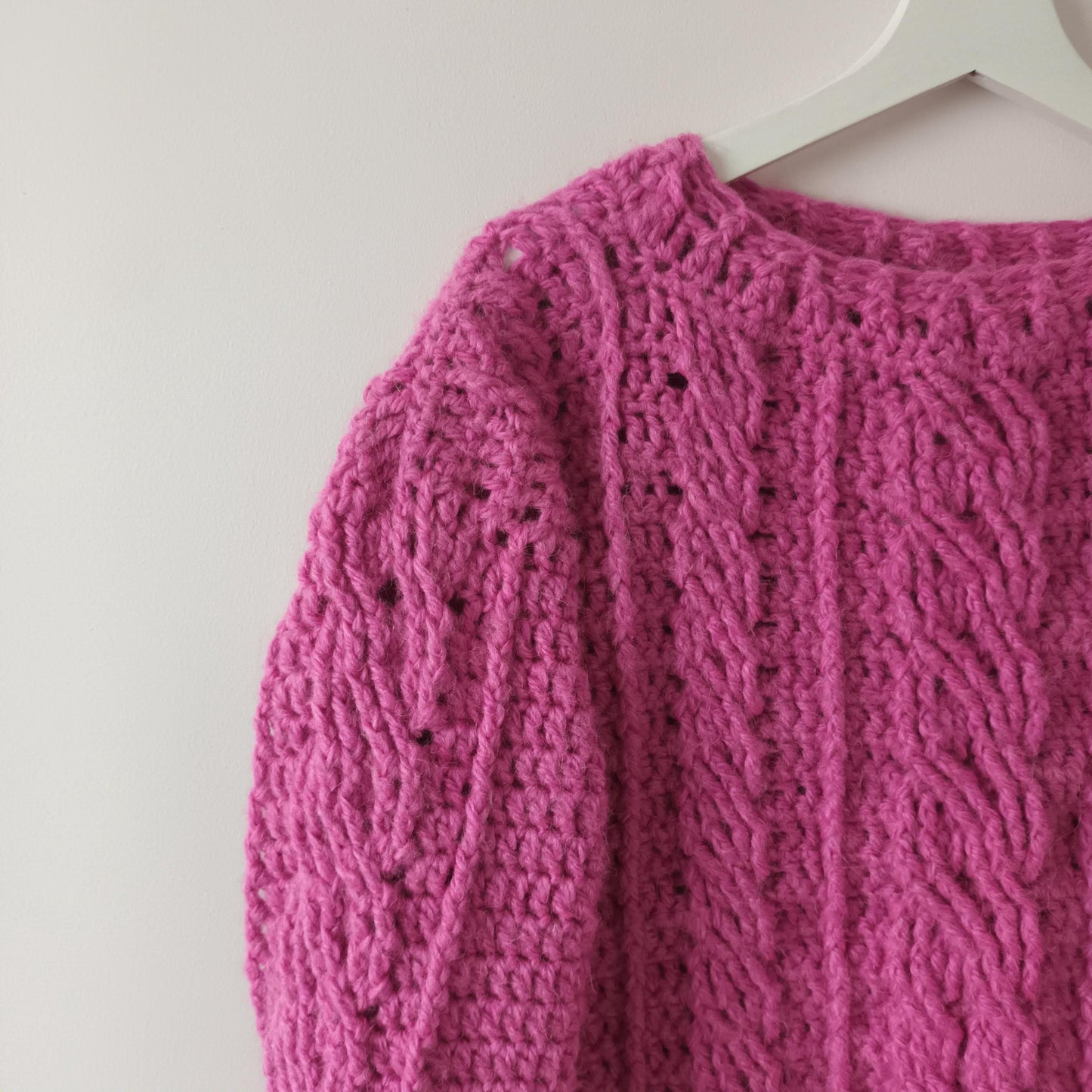 Modèle Crochet Pull torsadé – Patron PDF Crochet