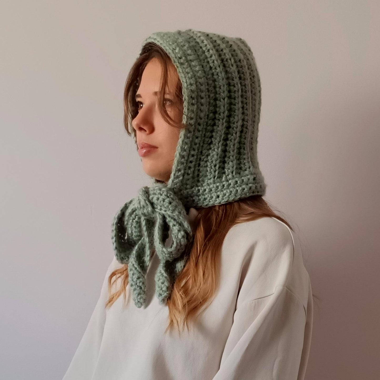 Modèle Crochet Cagoule à nouer – Patron PDF Crochet