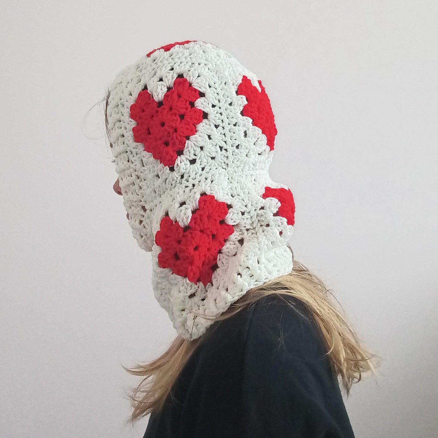 Crochet Pattern Granny Square Heart – PDF Crochet Pattern